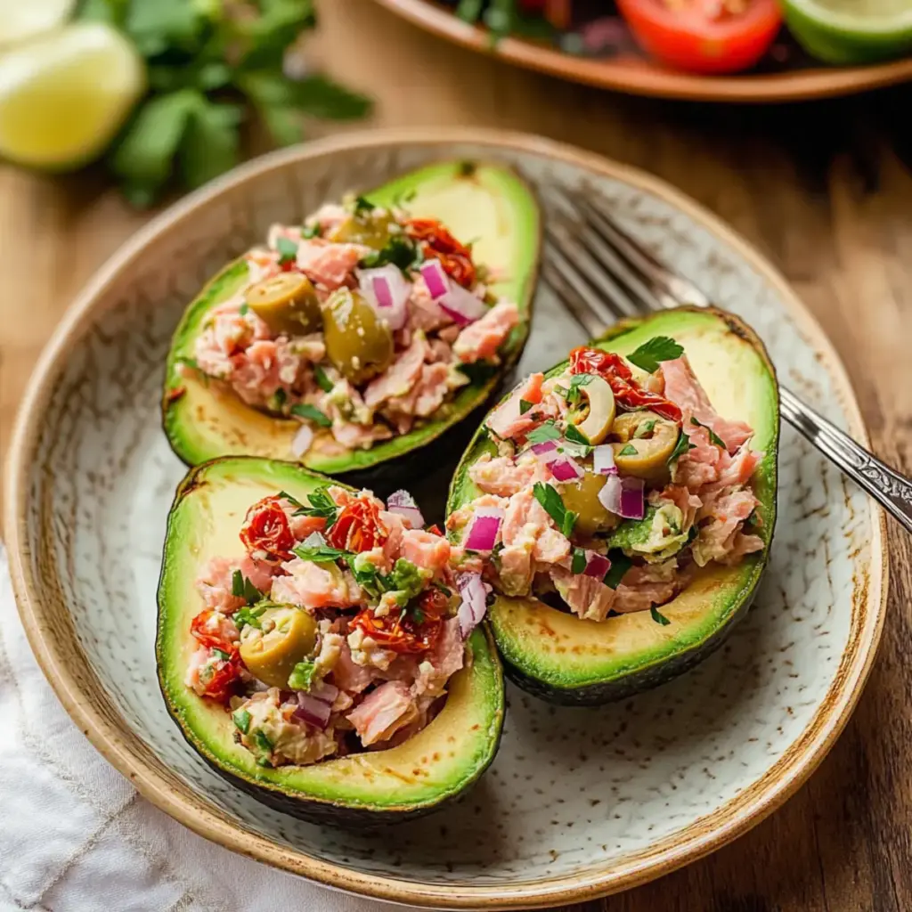 Tuna Avocado Boats
