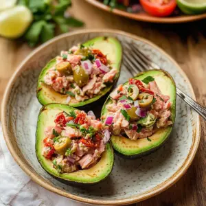 Tuna Avocado Boats
