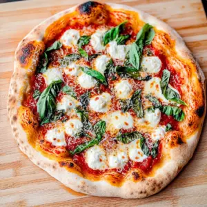 Homemade Margherita Pizza