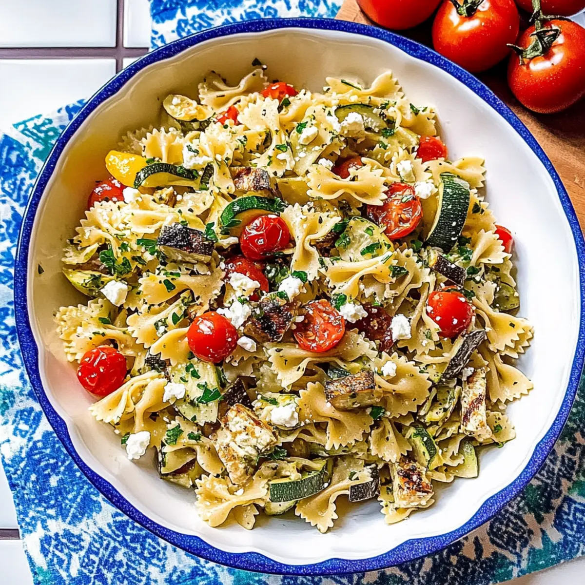 SUMMER VEGETABLE PASTA SALAD