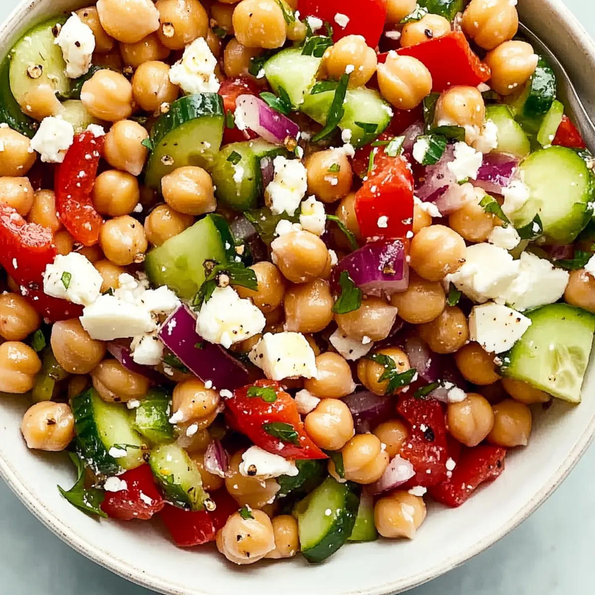 Mediterranean Chickpea Salad