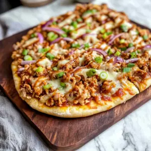 Barbecue Chicken Flatbread