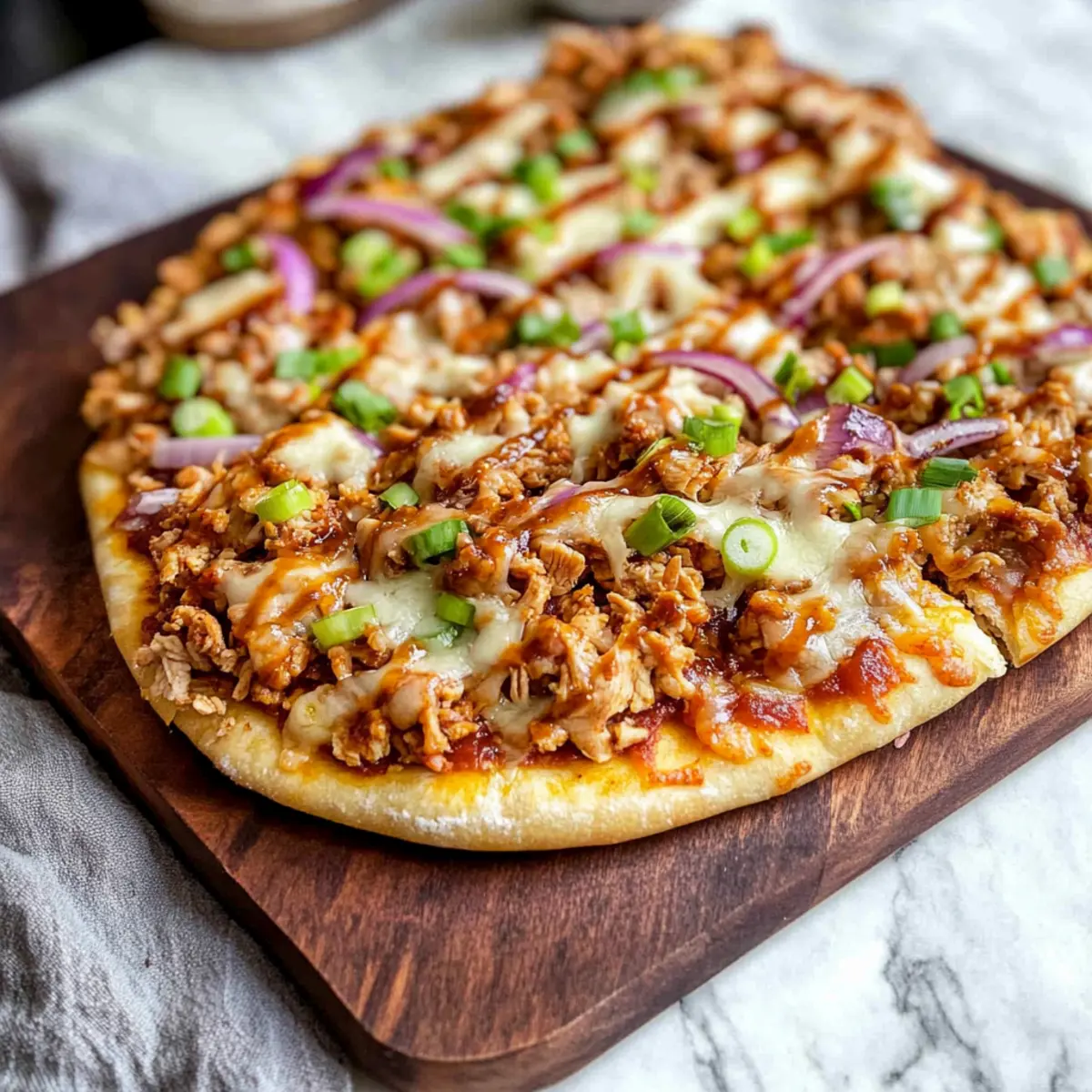 Barbecue Chicken Flatbread