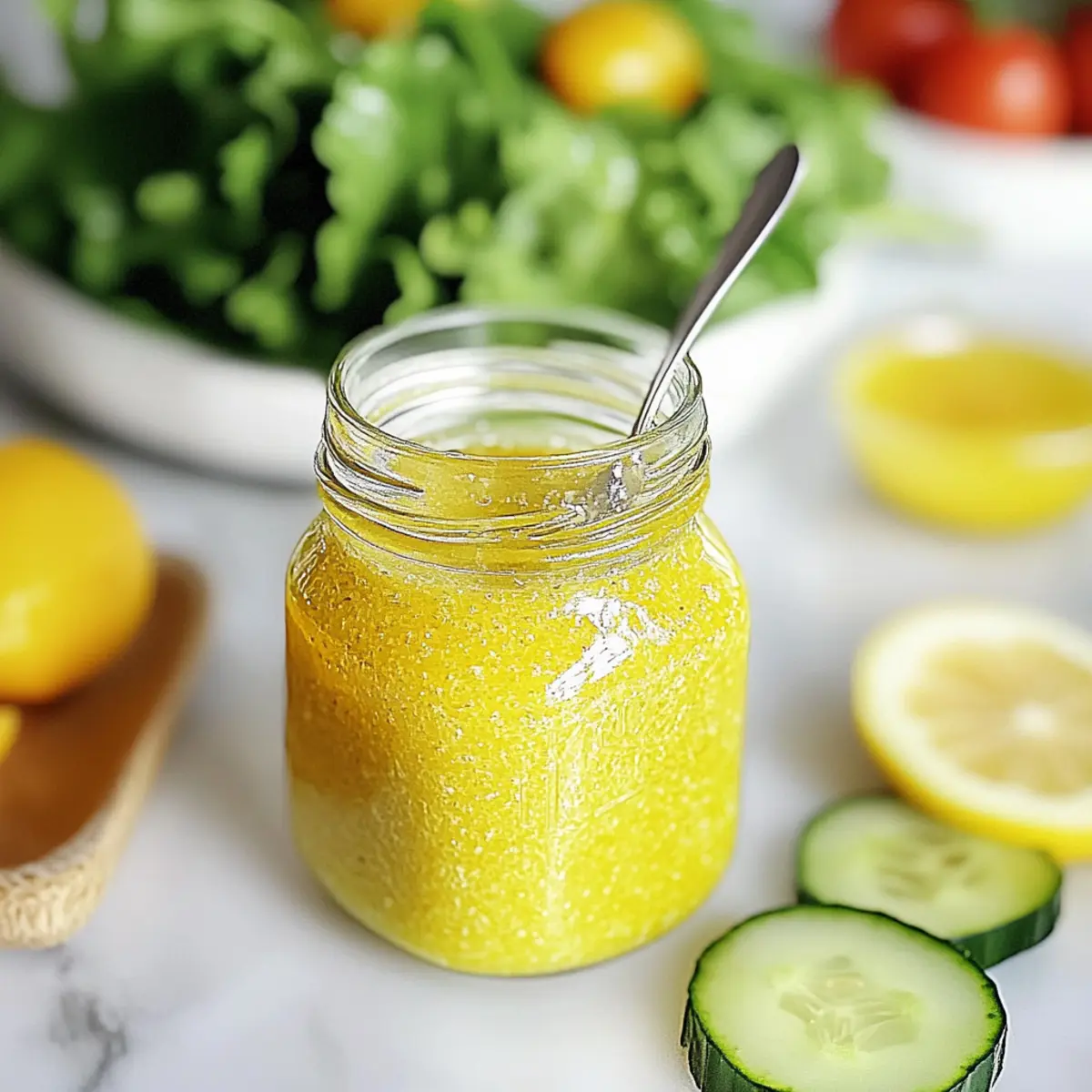 Lemon Parmesan Vinaigrette