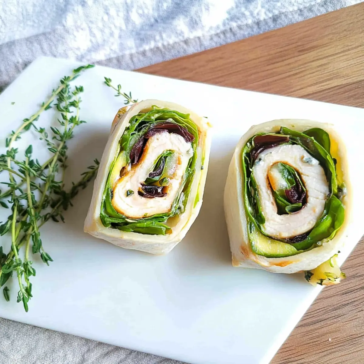 Turkey & Cheese Roll Ups