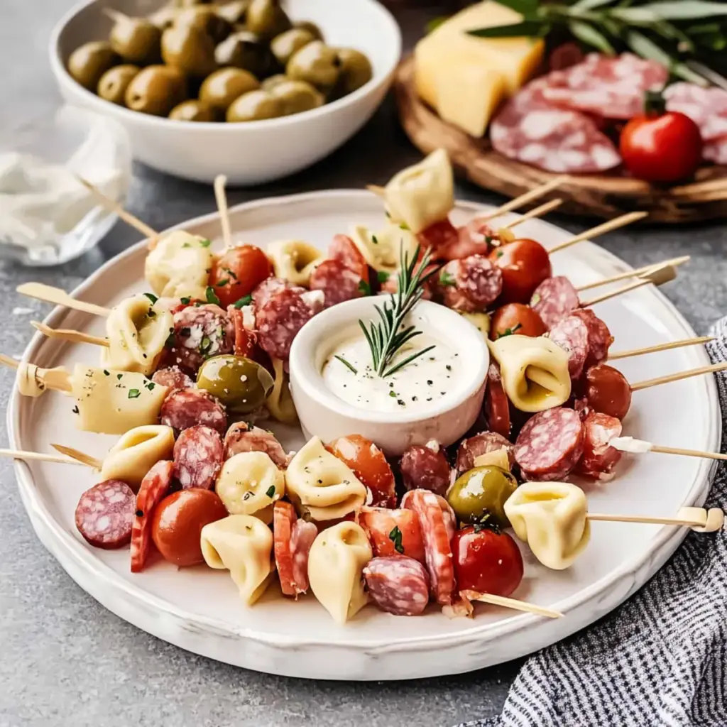 Charcuterie Skewers Appetizers