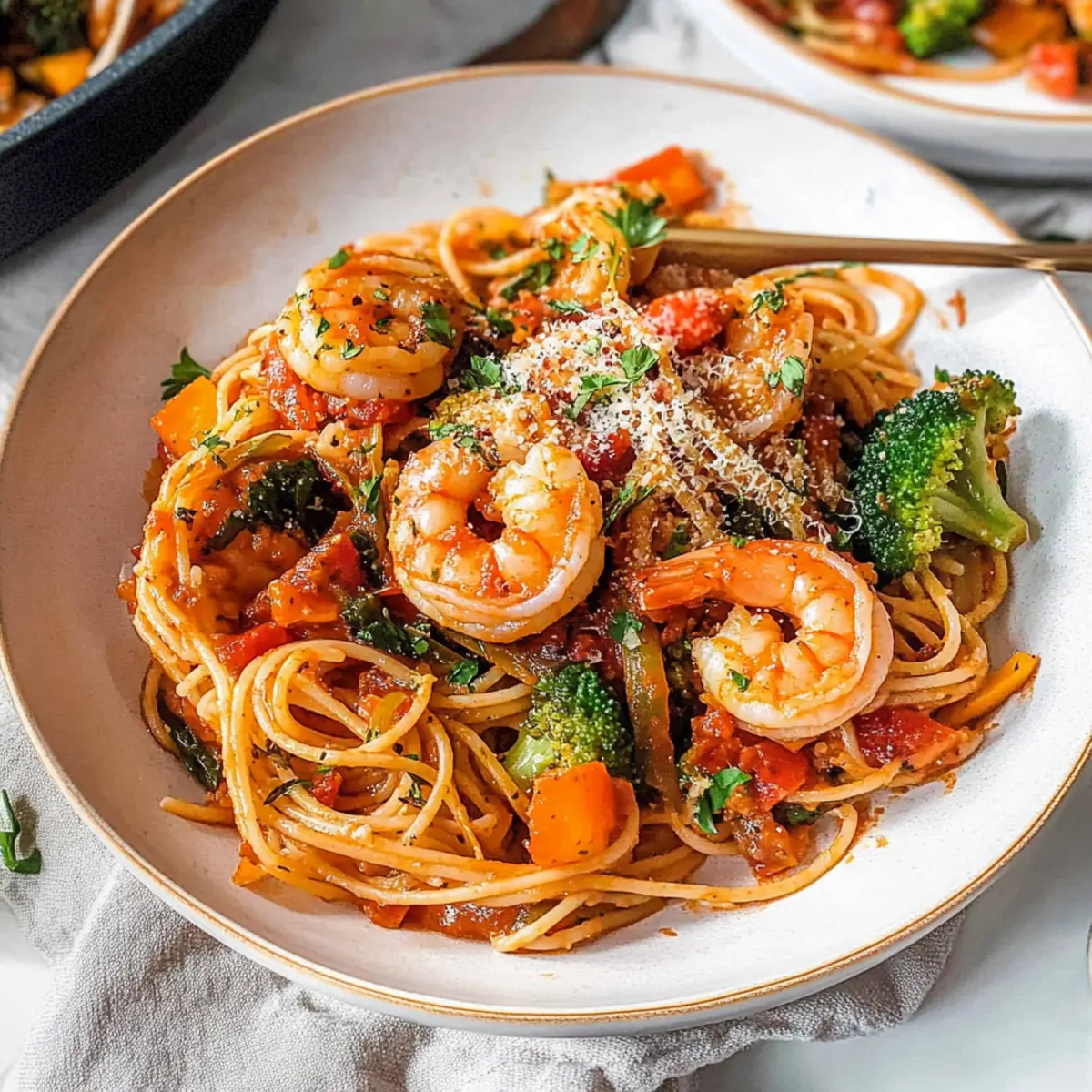 Spicy Shrimp Pasta