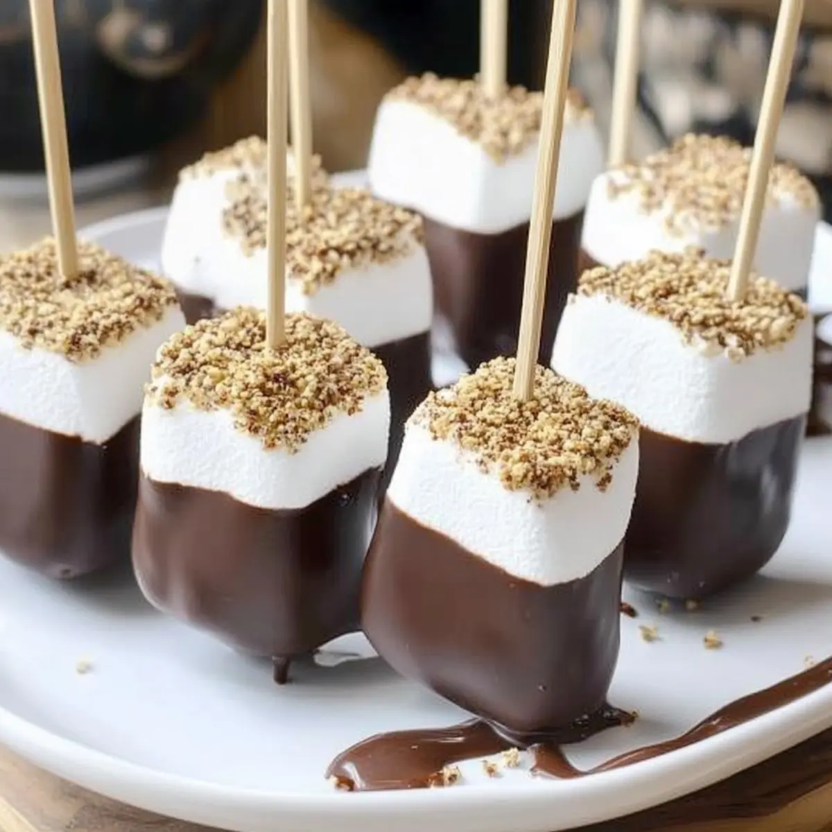 Simple S’mores Skewers