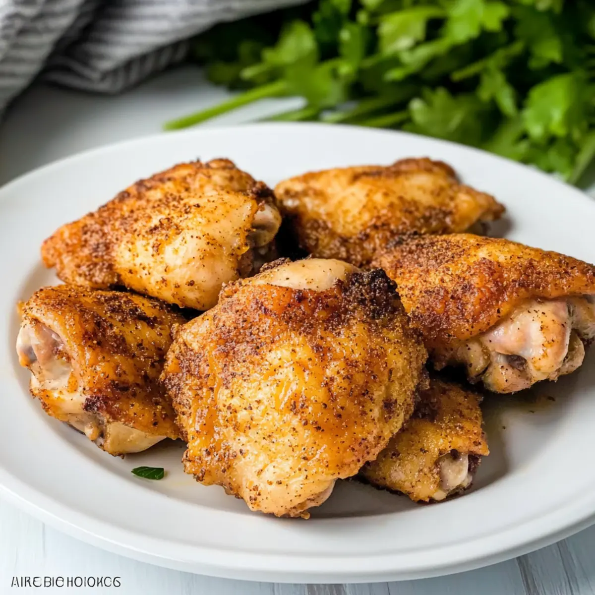 Air Fryer Chicken Thighs