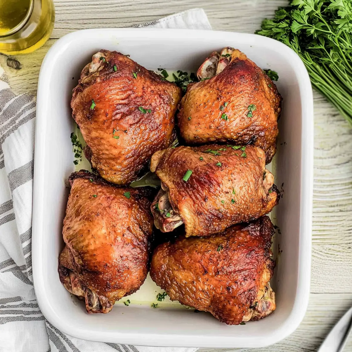Smoked Chicken Thighs Recipe