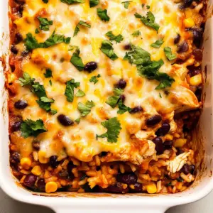 High Protein Southwest Chicken Casserole