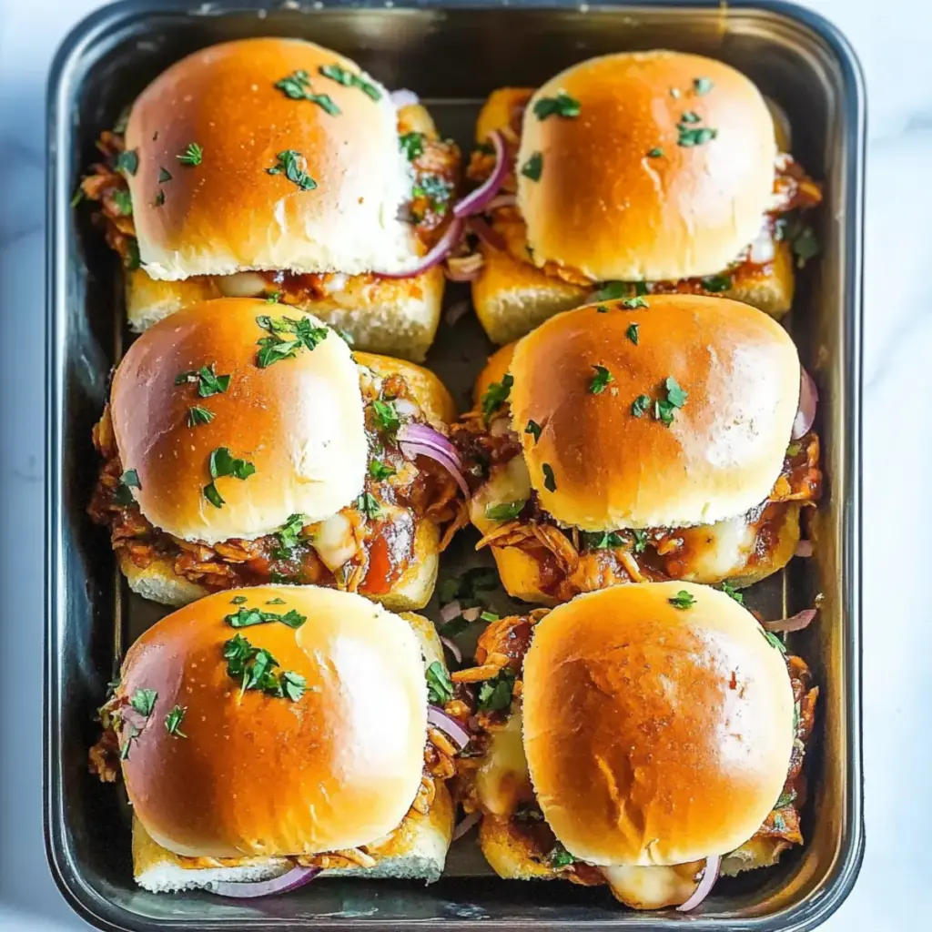 BBQ Chicken Sliders