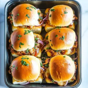 BBQ Chicken Sliders