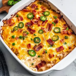 Keto Jalapeno Popper Casserole