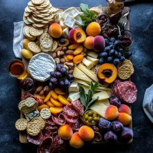 Stone Fruit and Cheese Charcuterie