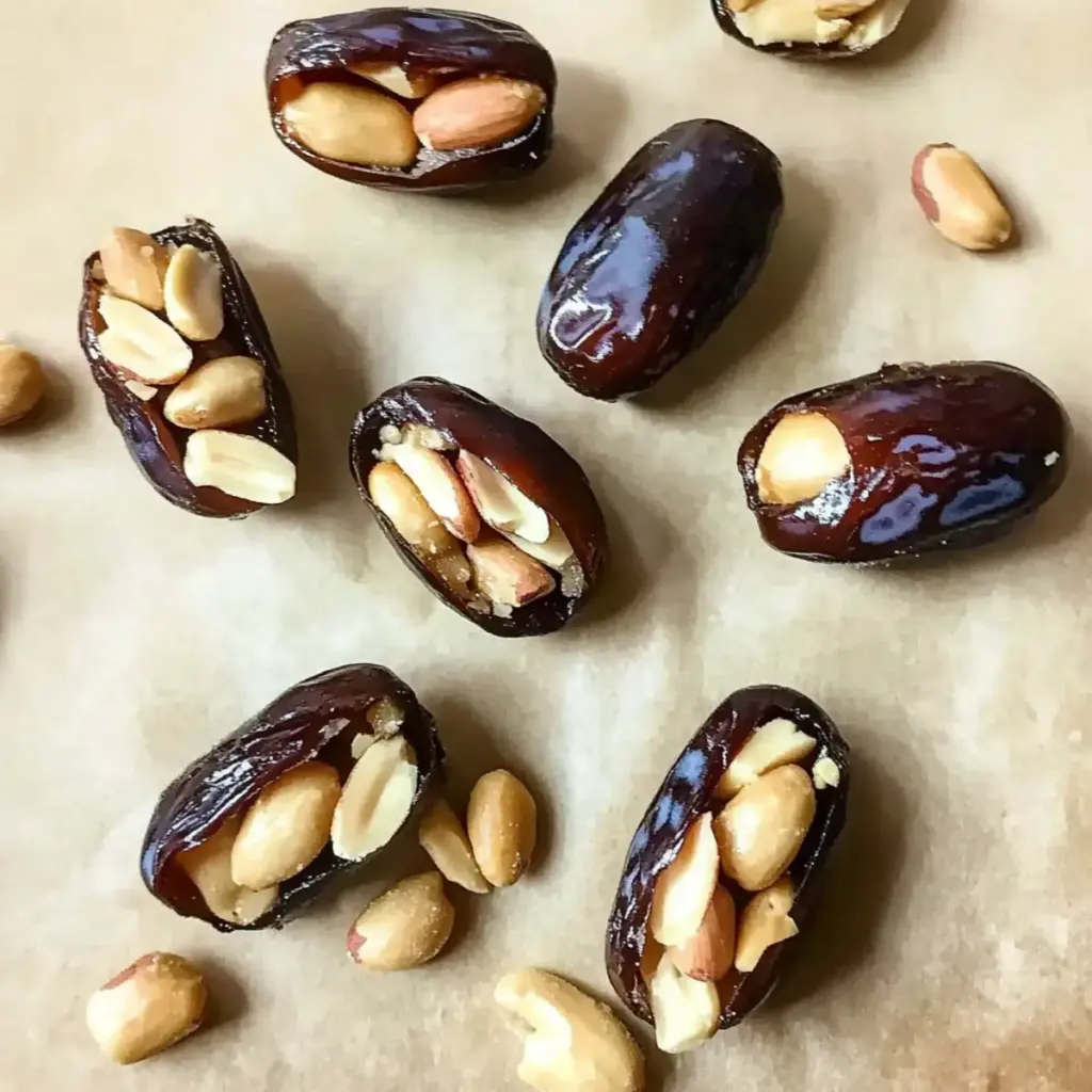 Healthy Snickers Ice Cream Bites
