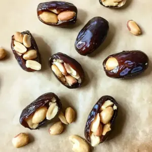 Healthy Snickers Ice Cream Bites