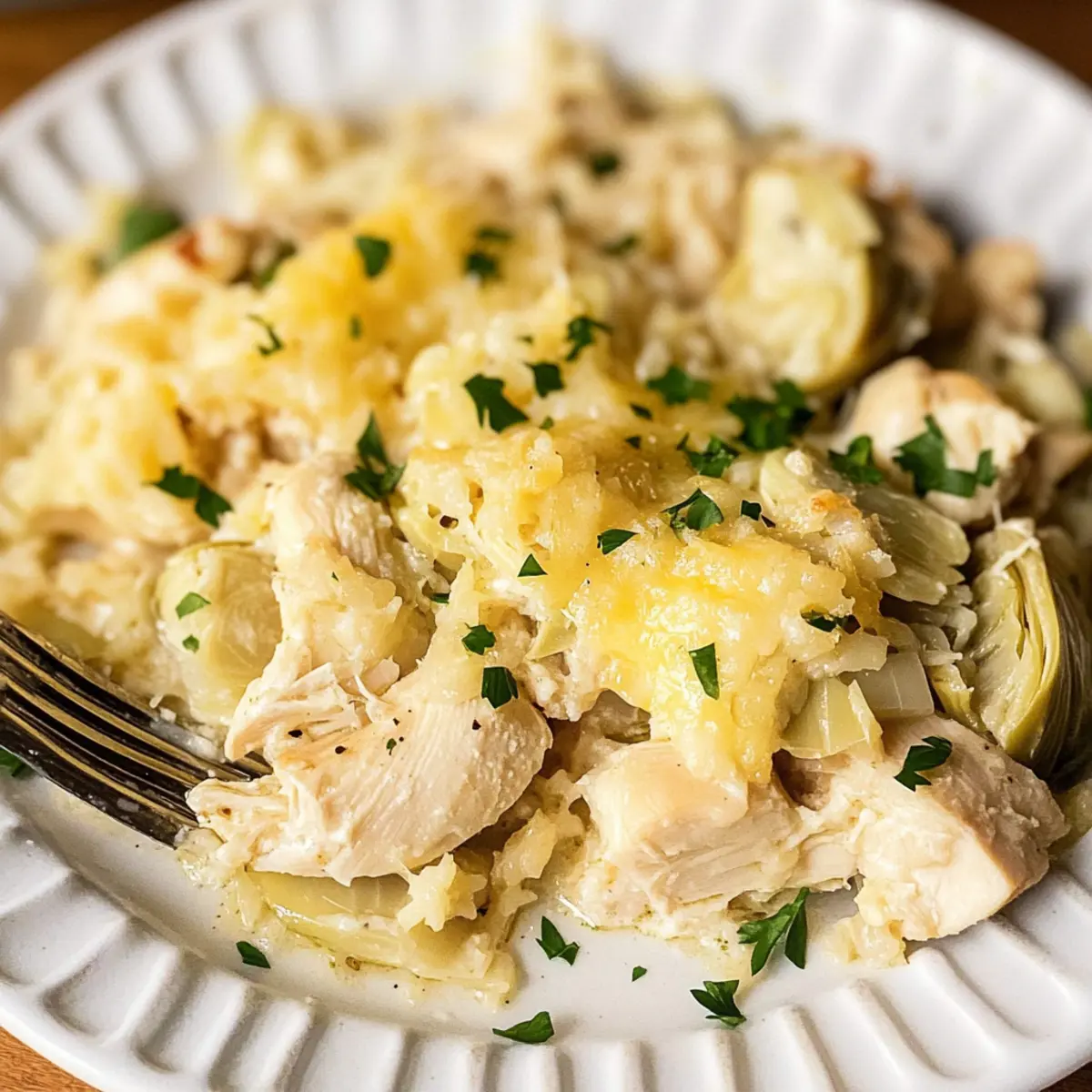 Chicken Artichoke Casserole