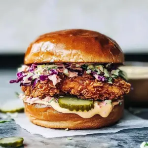 Summertime Fried Chicken Sandwiches