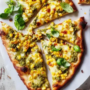Sweet Corn Pizza