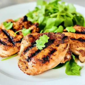 Grilled Boneless Skinless Chicken Thighs