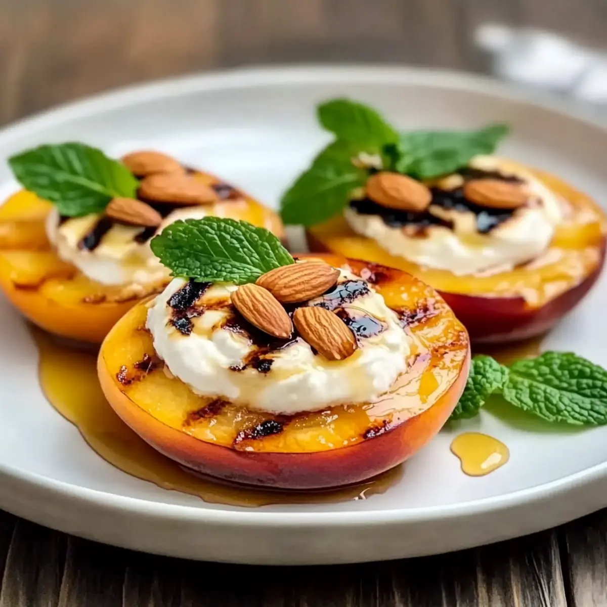 Grilled Peaches Recipe