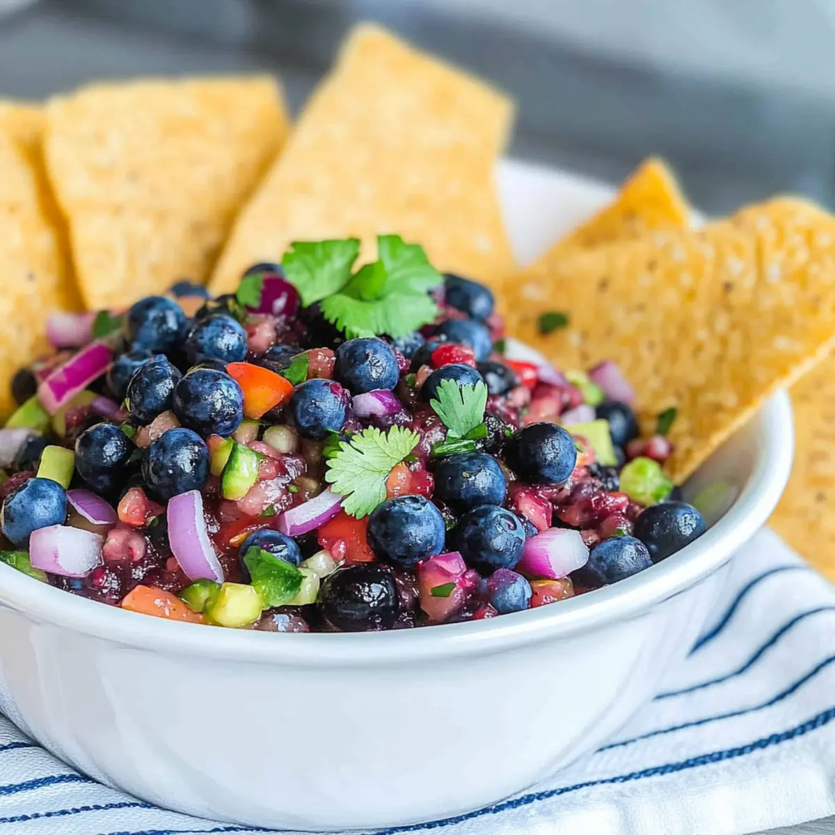 Fresh Blueberry Salsa