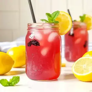 Hibiscus Lemonade