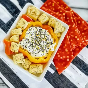 Everything Bagel Cream Cheese Peppers