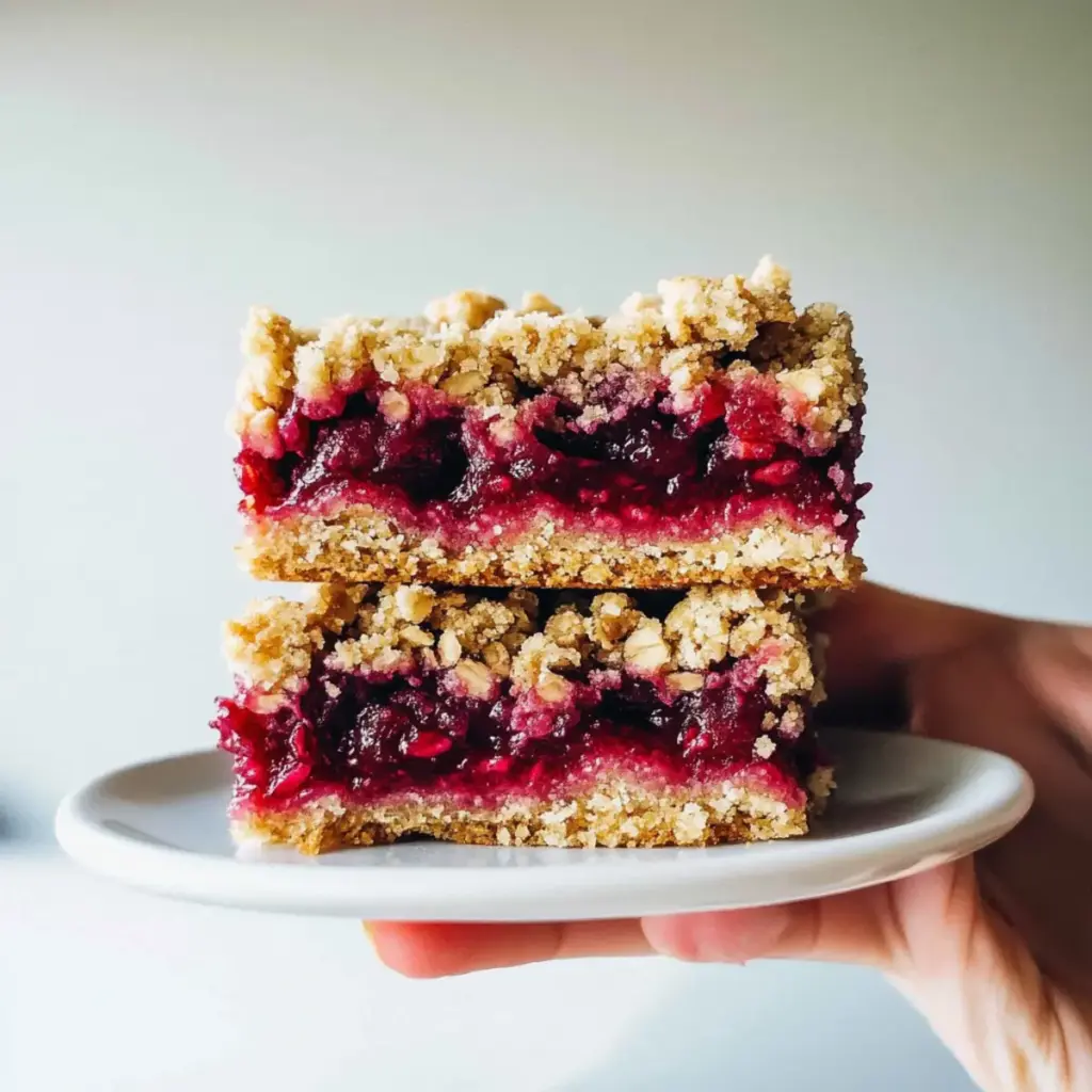 Raspberry Crumble Bars