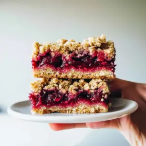 Raspberry Crumble Bars