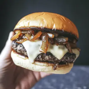 French Onion Burger