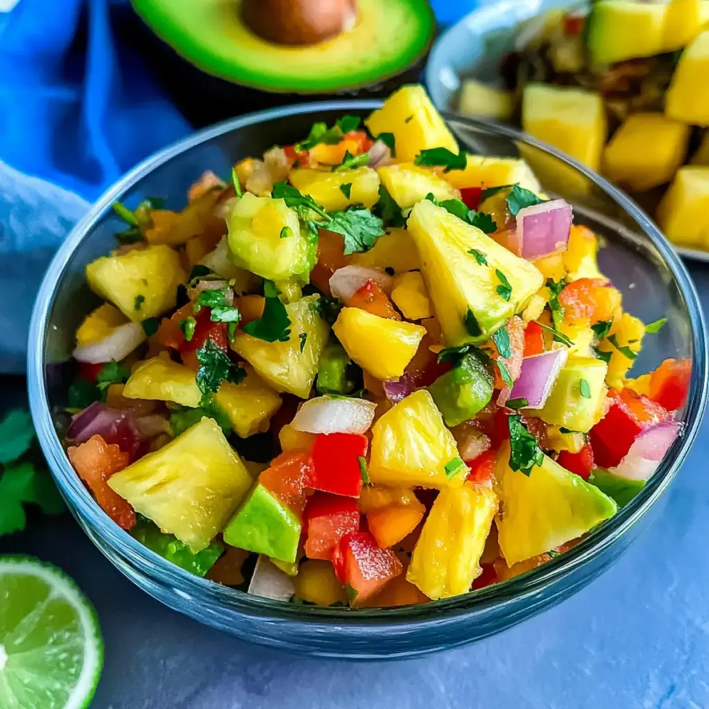 Pineapple Pico de Gallo Salsa