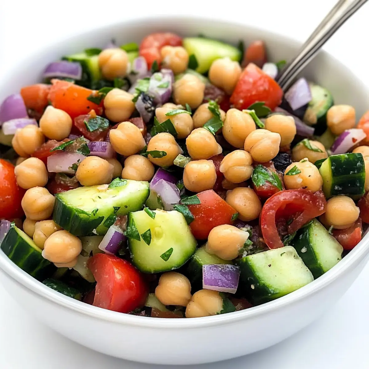Mediterranean Chickpea Salad