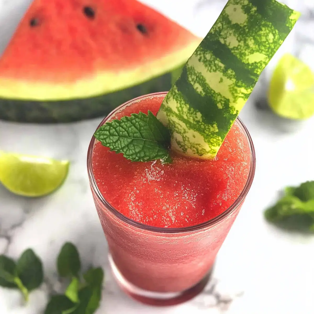 Watermelon Lime Smoothie