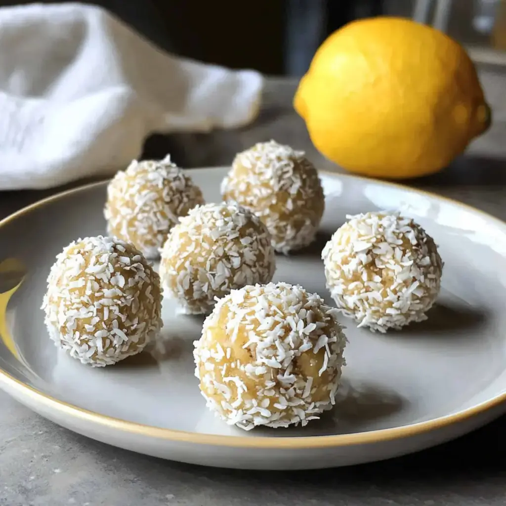 Lemon Coconut Chia Balls