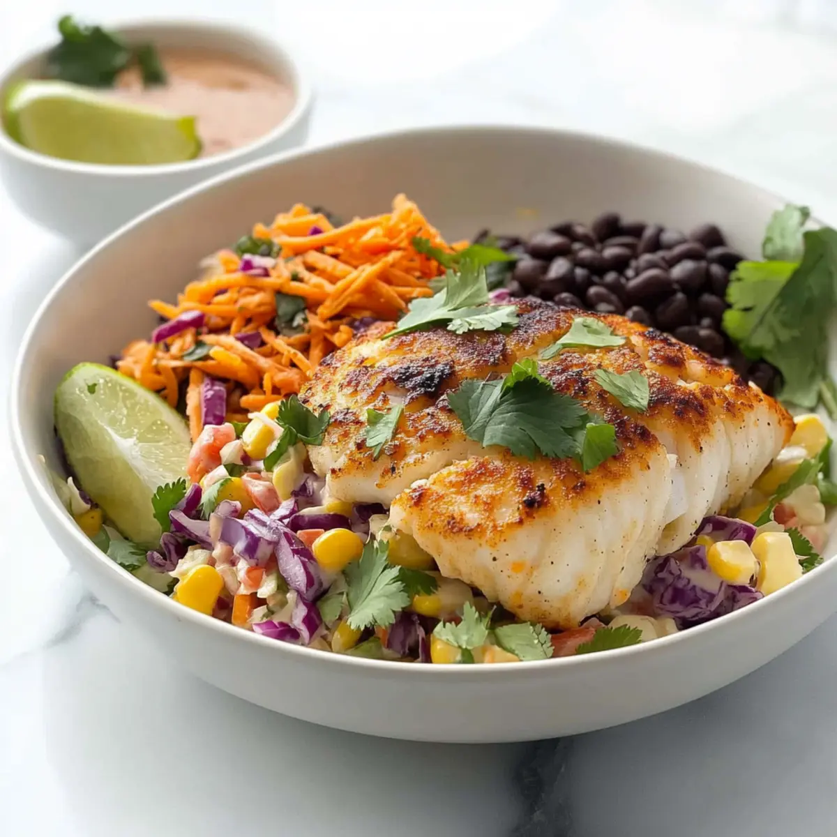 Baja Fish Taco Bowls
