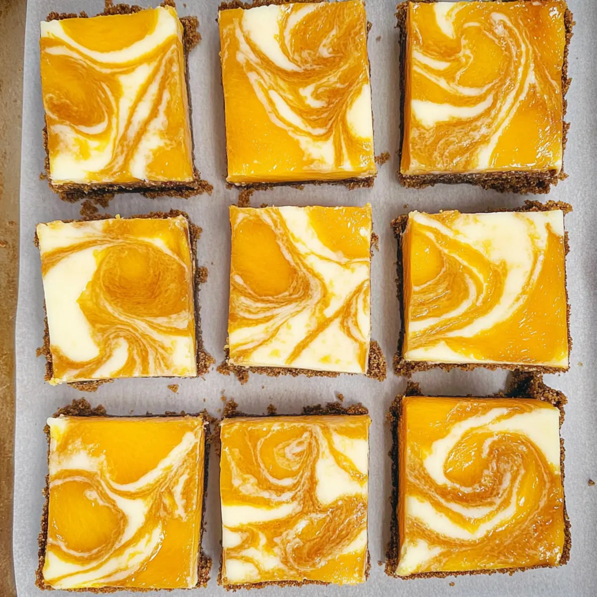 Mango Cheesecake Bars Recipe