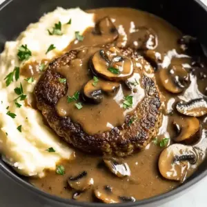 Salisbury Steak with Mushroom Gravy