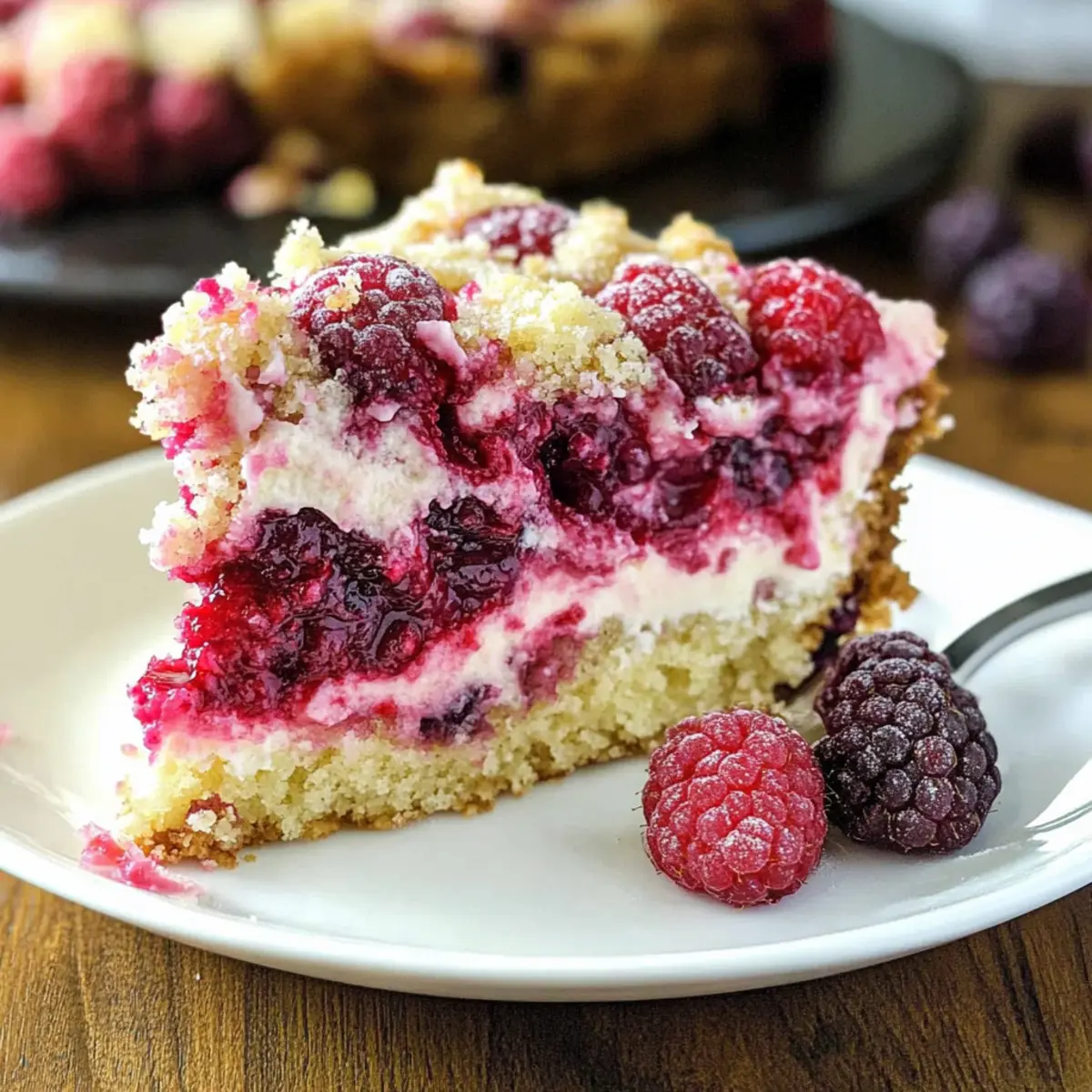 Raspberry Cream Cheese Coffee Cake