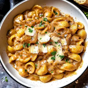 One Pot French Onion Pasta