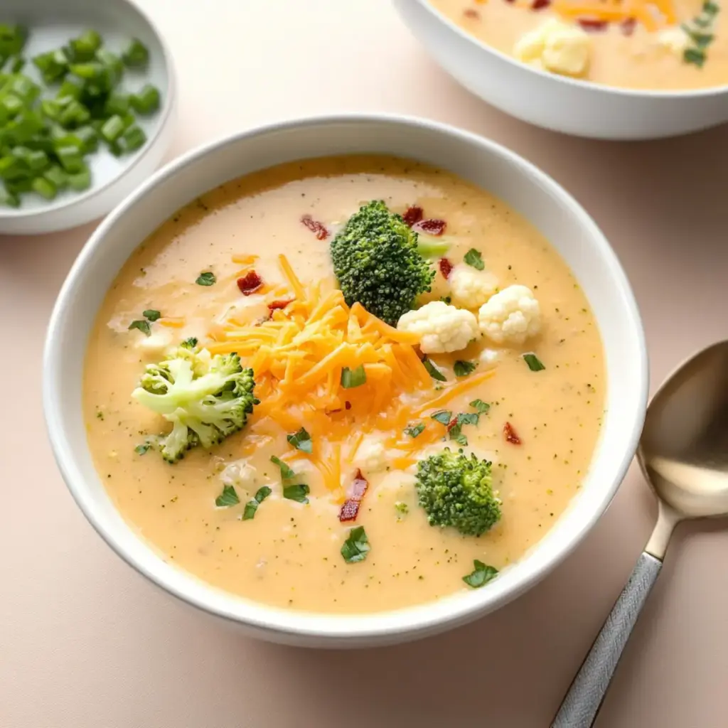 Broccoli Cauliflower Soup