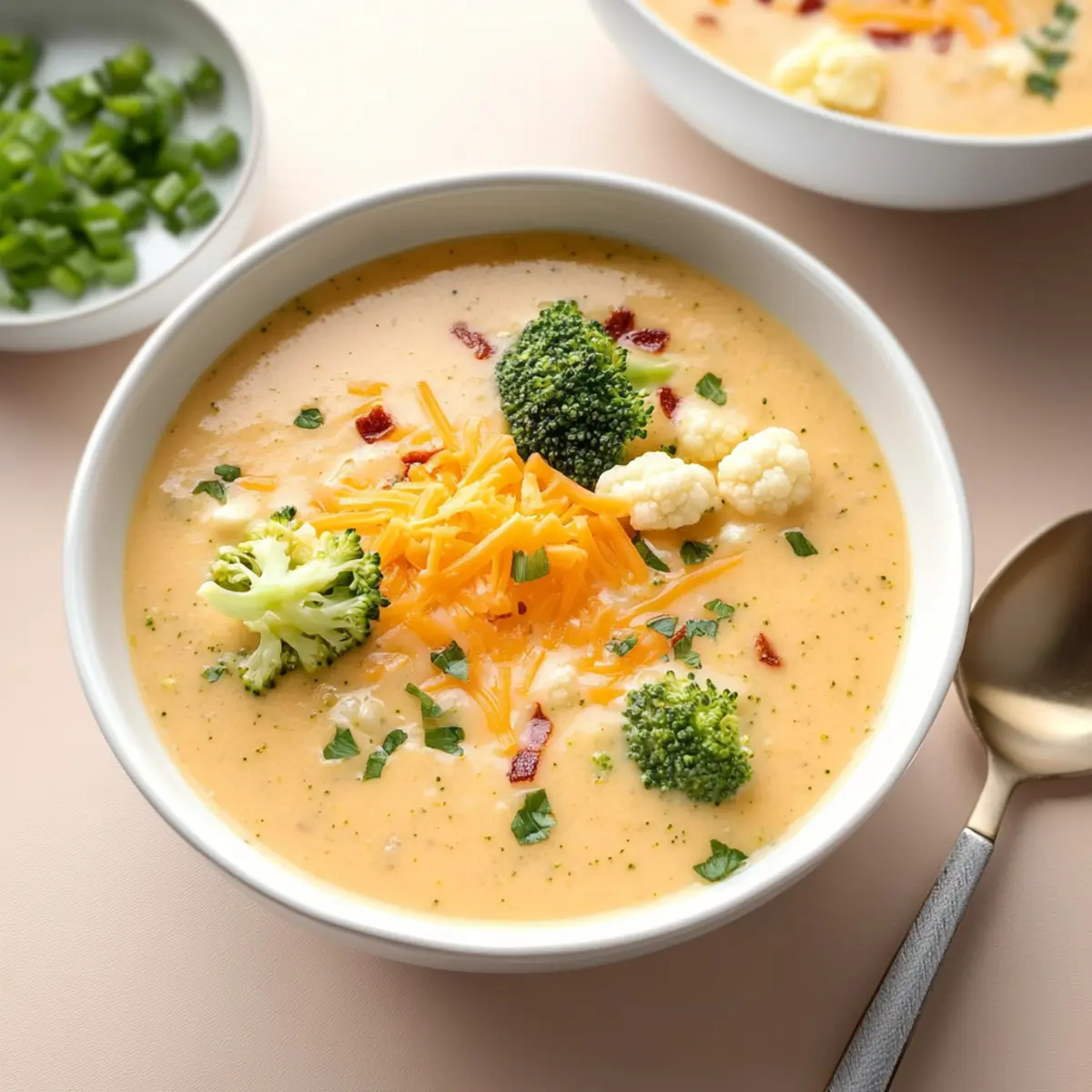 Broccoli Cauliflower Soup