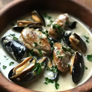 Mussels in White Wine Sauce