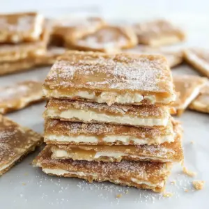 Churro Saltine Toffee