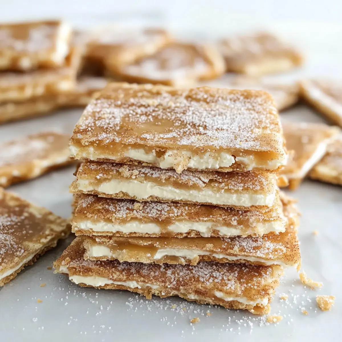 Churro Saltine Toffee