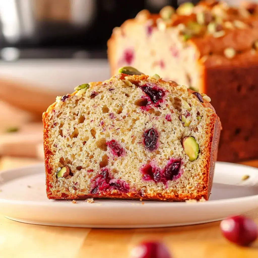 Cranberry Pistachio Bread