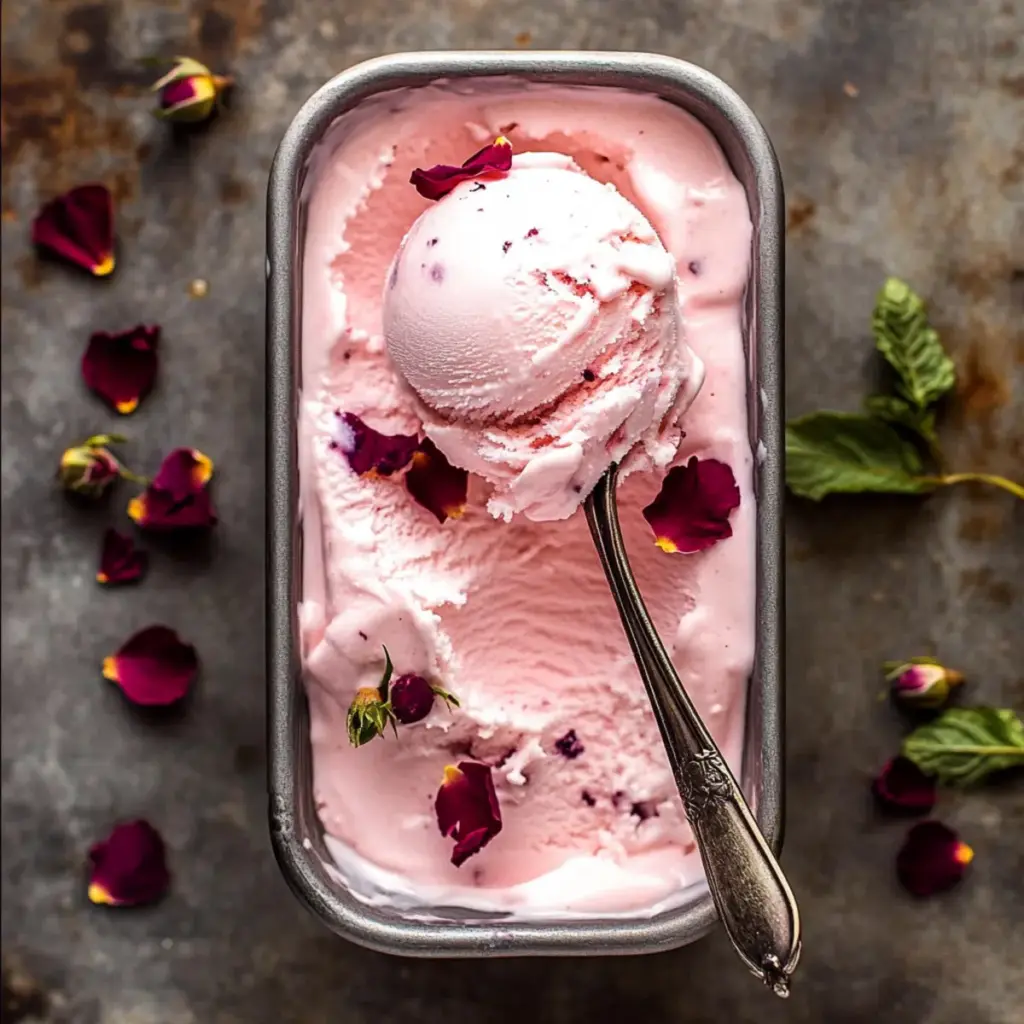 Rose Ice Cream