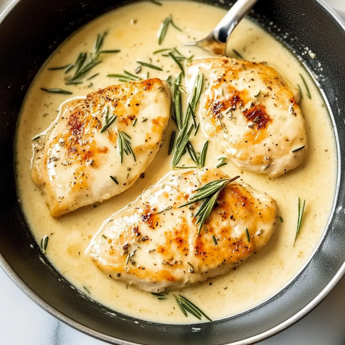 Creamy Dijon Rosemary Chicken