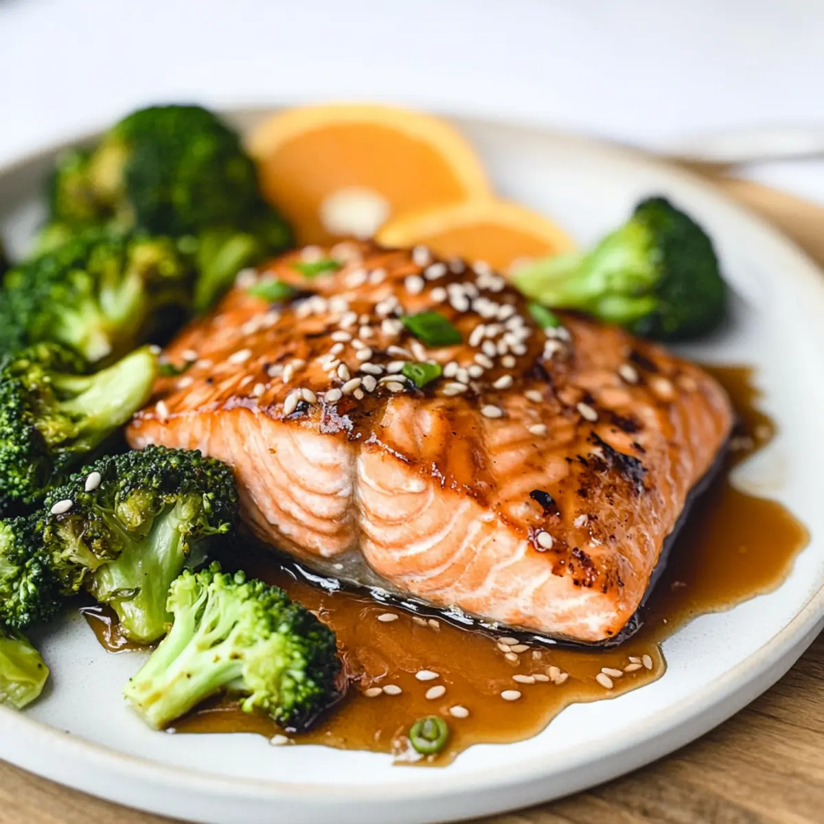 Orange Ginger Salmon
